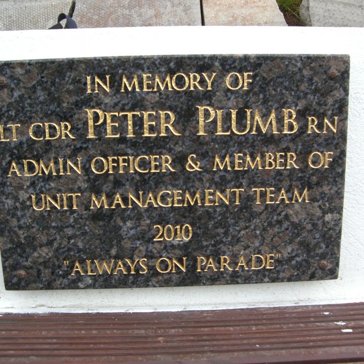 Lieutenant Commander Peter Plumb Royal Navy