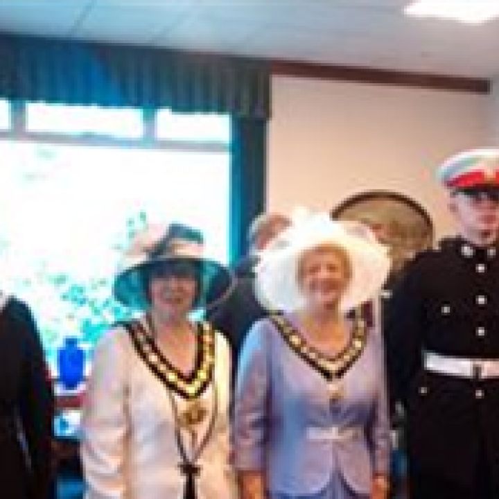 Armed Forces Day flag raising event - County Hall