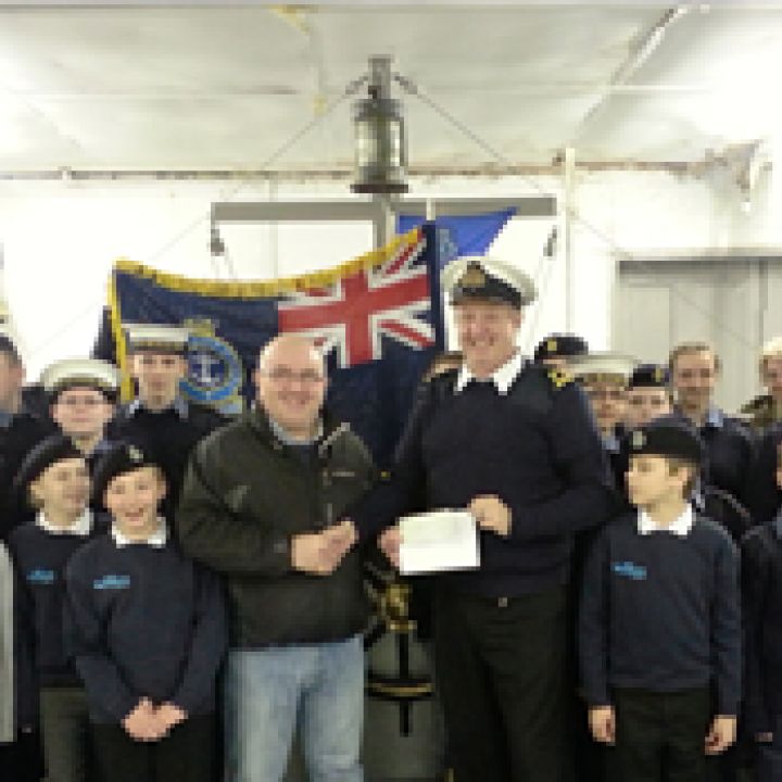 OFFSHORE DONATION TO SEAHAM SEA CADETS