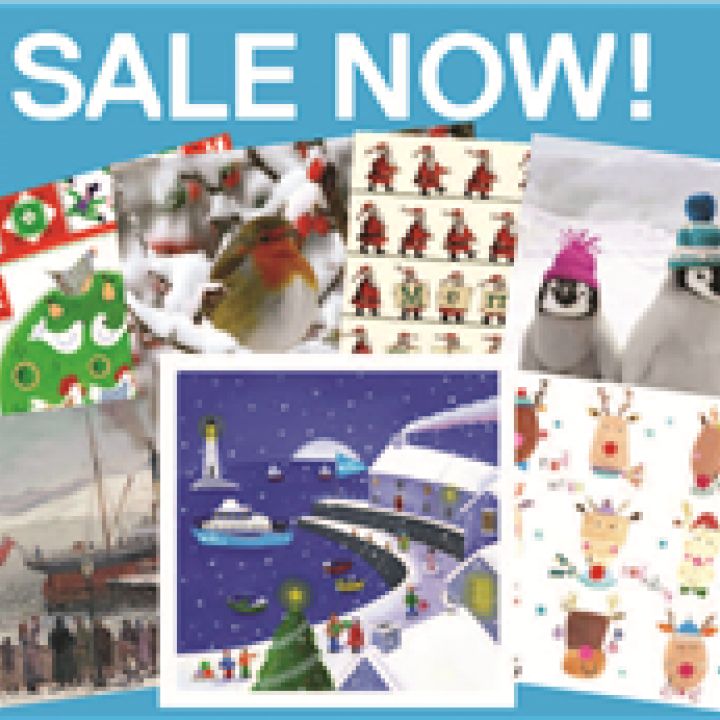 Christmas cards are on sale!