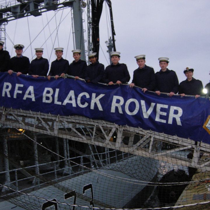 Ships visit to RFA Black Rover (Our affiliated...
