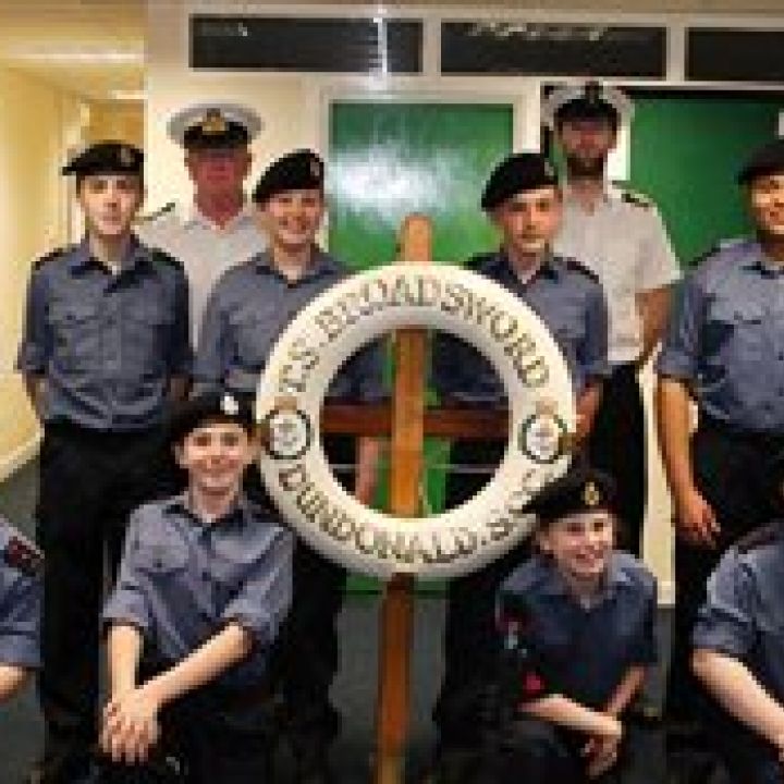 Dundonald Sea Cadets in Queens Jubilee Pageant