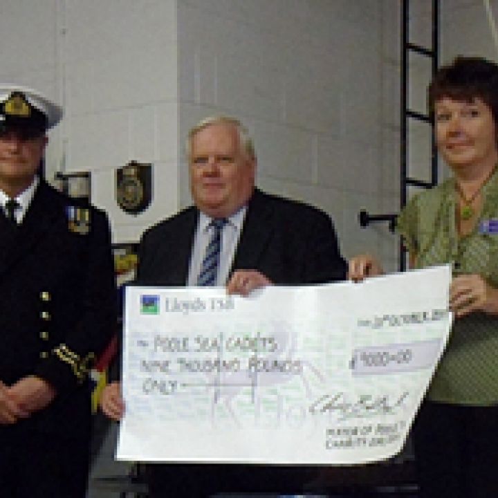 Donations to Poole Sea Cadets