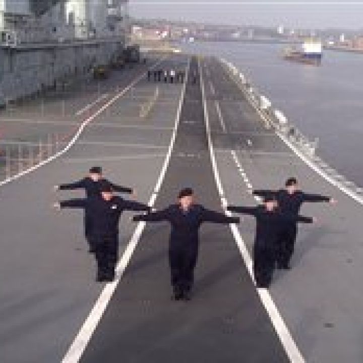HMS Illustrious comes home
