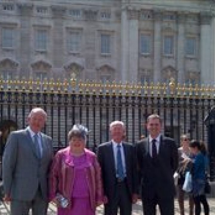 BUCKINGHAM PALACE - TUESDAY 22nd. MAY 2012  -...