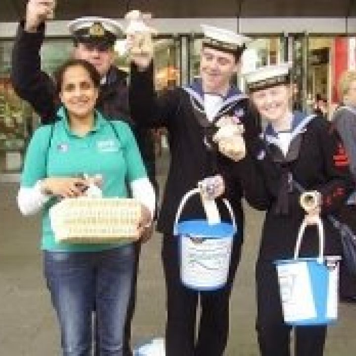 Southampton Sea Cadets support Seafarers Uk