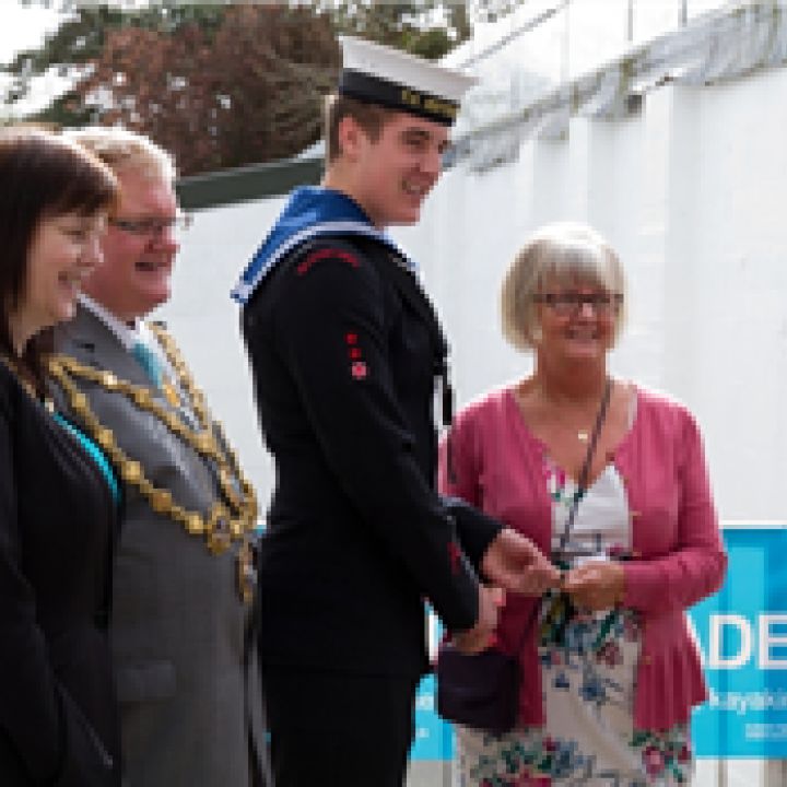New Sea Cadet Building - Handing over of the...