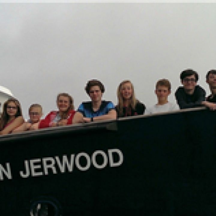 JOHN JERWOOD VOYAGE WITH ABERYSTWYTH SEA CADETS