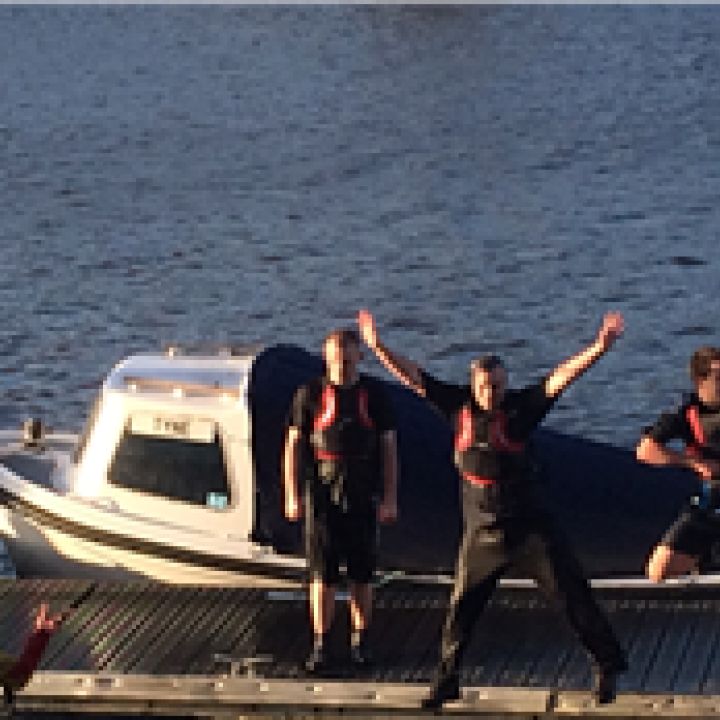 START OF THE BOATING SEASON FIRST OF THE SWIM...