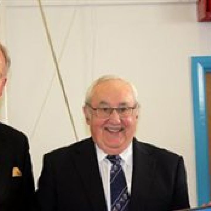 DIGNITARIES TOUR THE RECENTLY REFURBISHED...