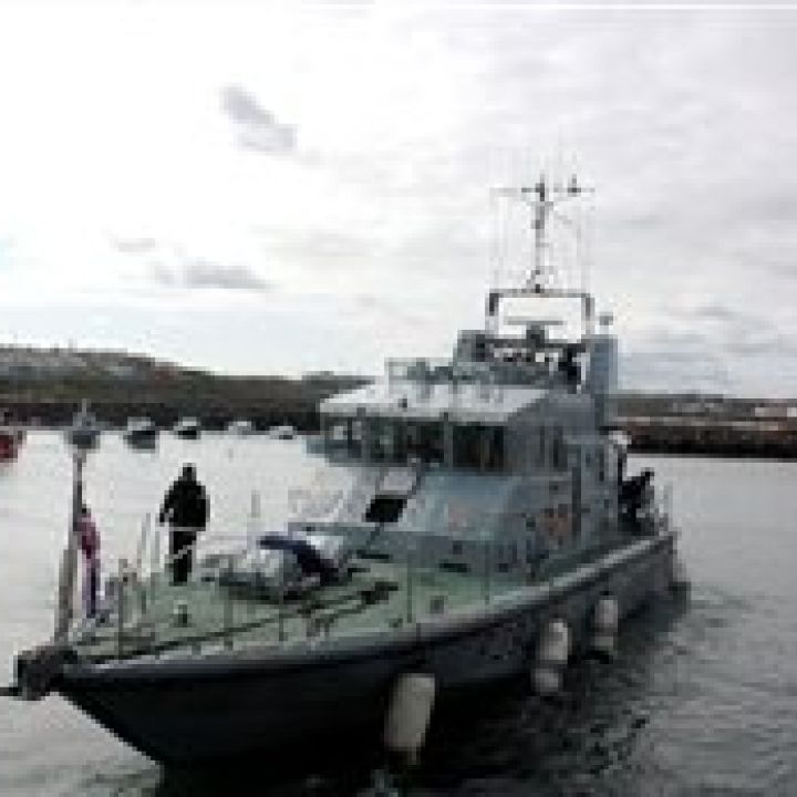 TS DUKE OF YORK, Portrush Sea Cadets join HMS...