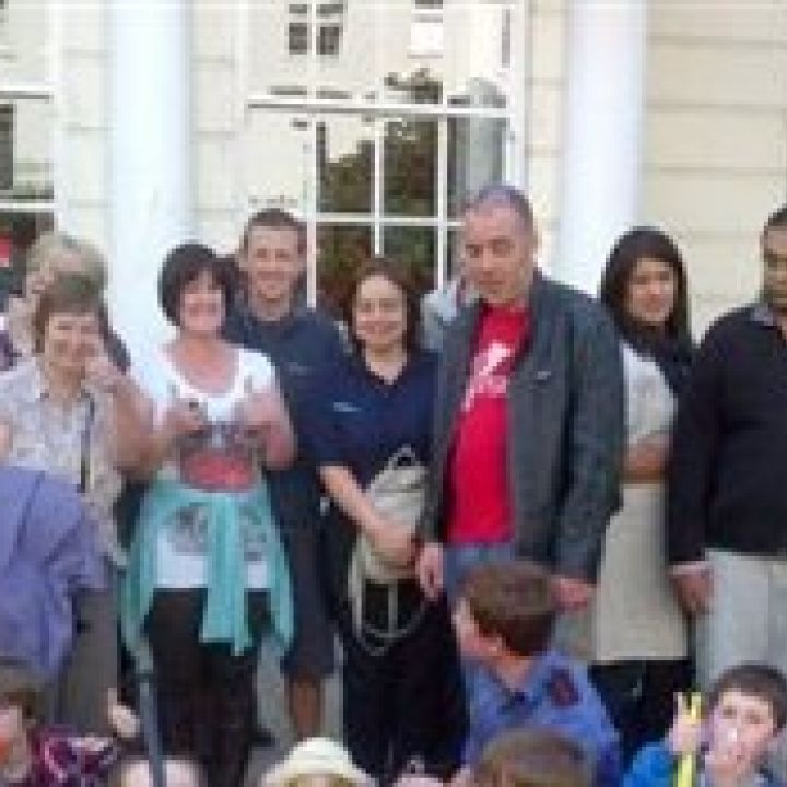 The Olympic Torch comes to Leamington Spa 