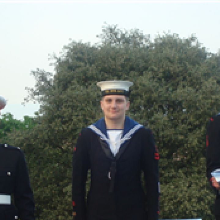Lord Warden Cadet 2013 joins HM Band of the...