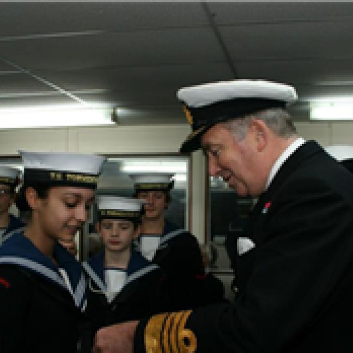 Lord West of Spithead Visits the Unit 2010