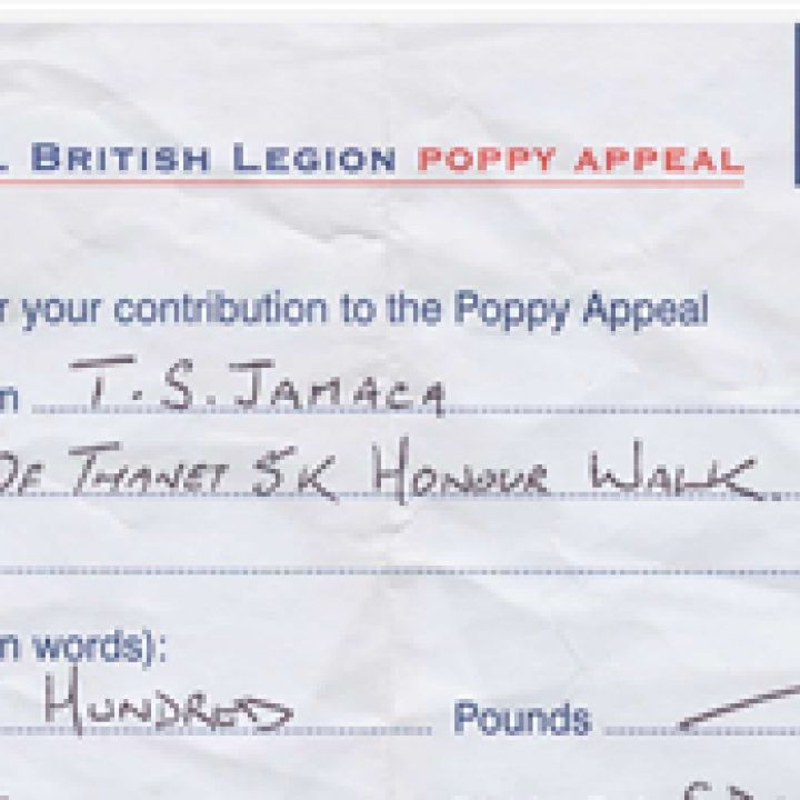 Royal British Legion 5k Honour Walk 2013 - Update