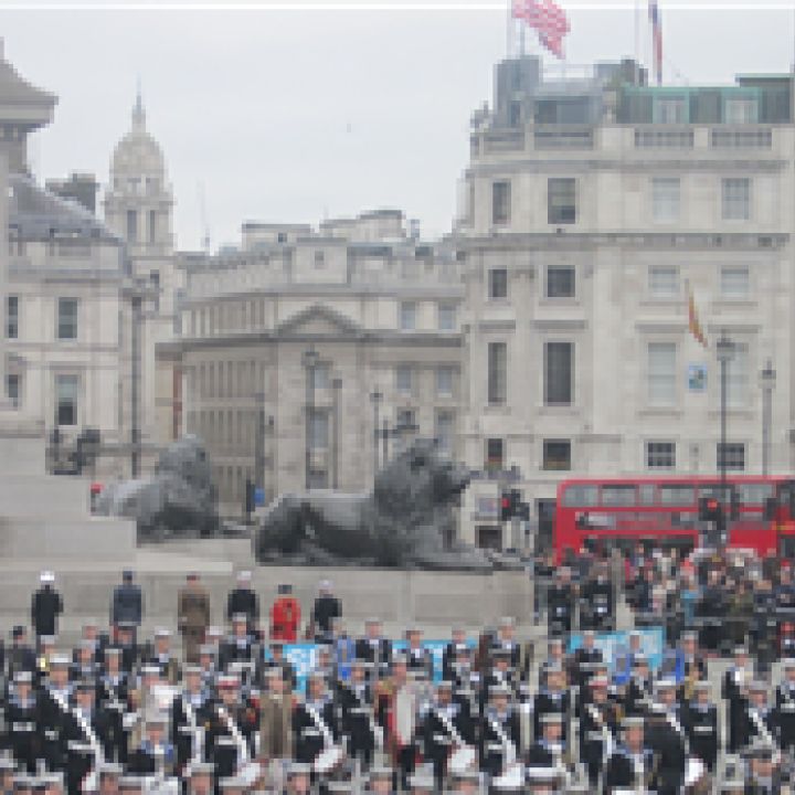 National Trafalgar Parade London 21 October 2012