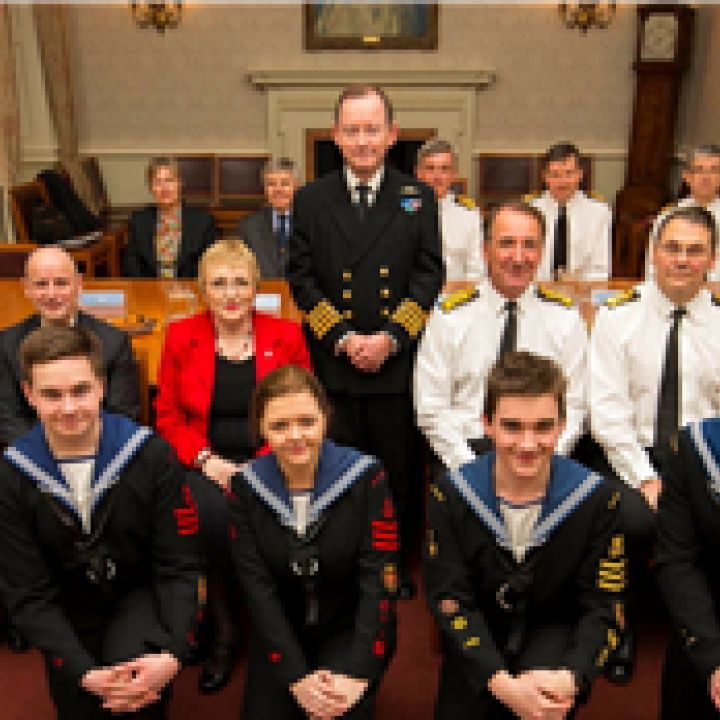 Navy Board Cadets meet the Royal Navy Board!