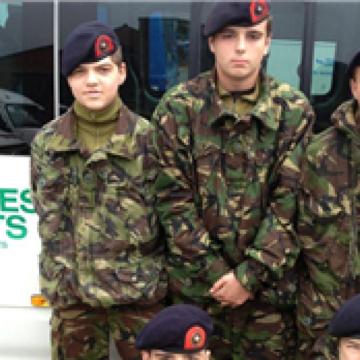 Royal Marines Cadets Under Assessment!