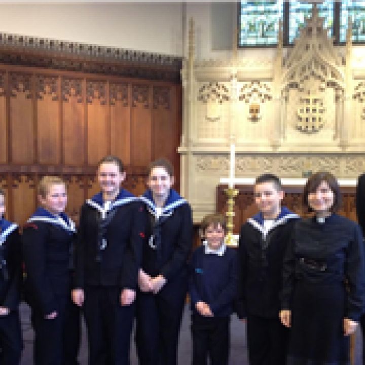 SEA CADETS ATTEND CHRISTMAS CHURCH SERVICE 