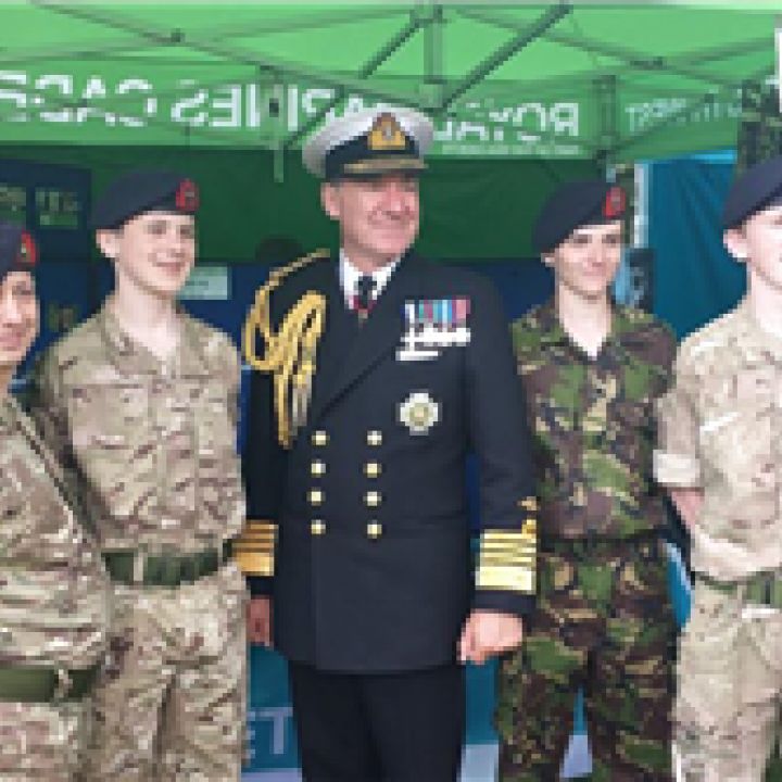 Torfaen attend armed forces day