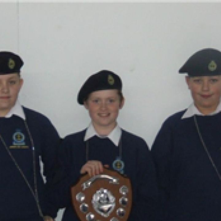 Junior Piping Team District Winners of the...