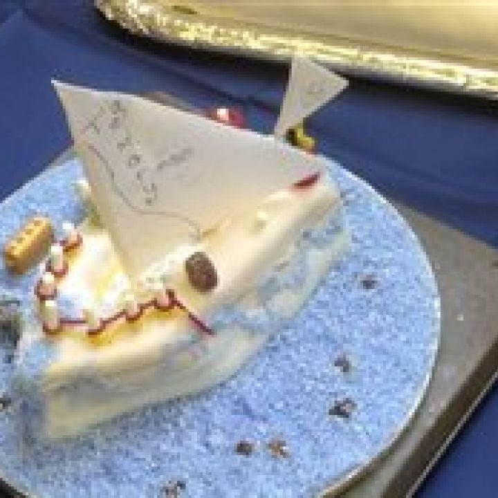 The winning cake of Cadet Cowdrey