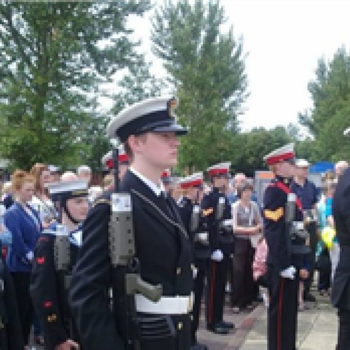 PRESTON SEA CADETS WELCOMES HMS CHARGER