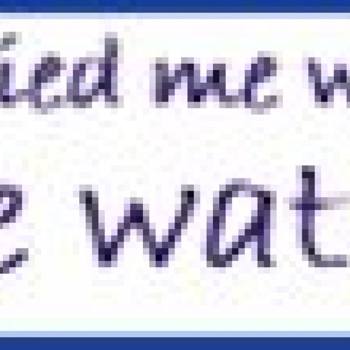 Bottled Water to raise money at our fundraising...