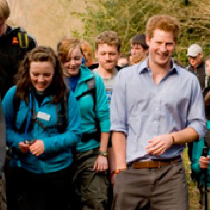 Prince Harry Springs Surprise Visit on Cadets