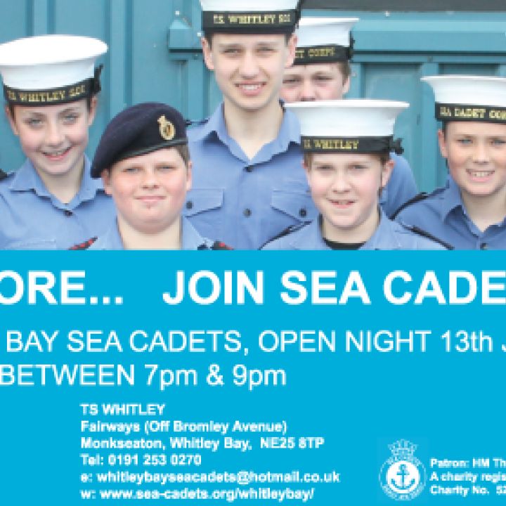WHITLEY BAY SEA CADETS OPENS IT DOORS TO THE...