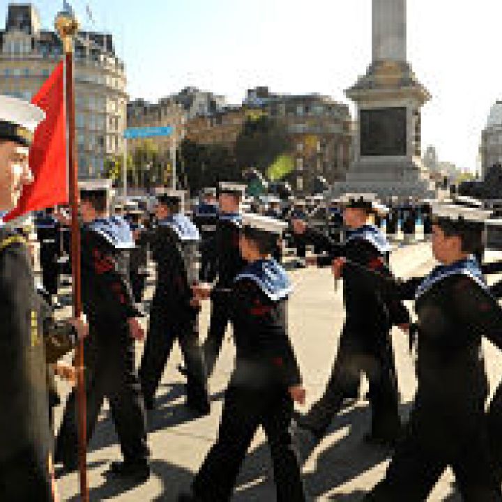 Trafalgar Day Parade, London