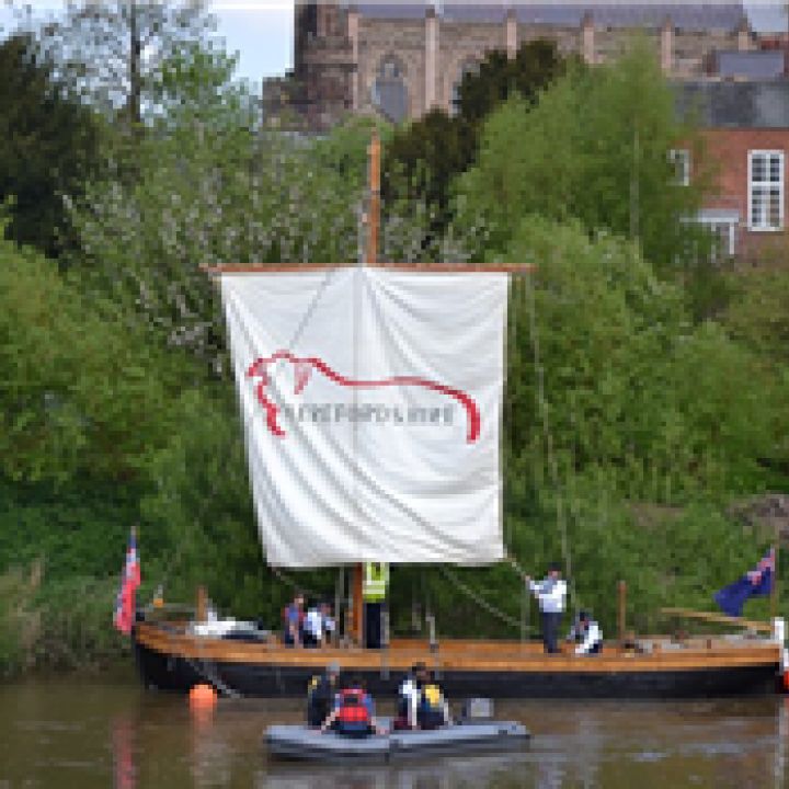 THE TROW RETURNS TO HEREFORD