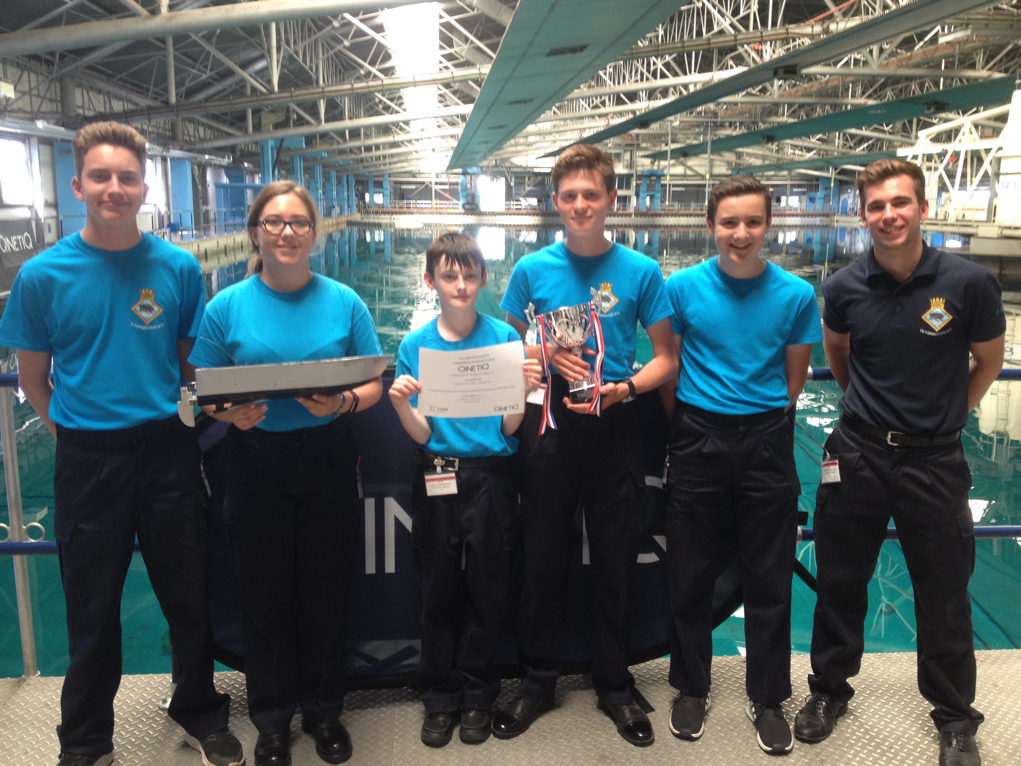 QinetiQ Powerboat Challenge For Schools Sea Cadets