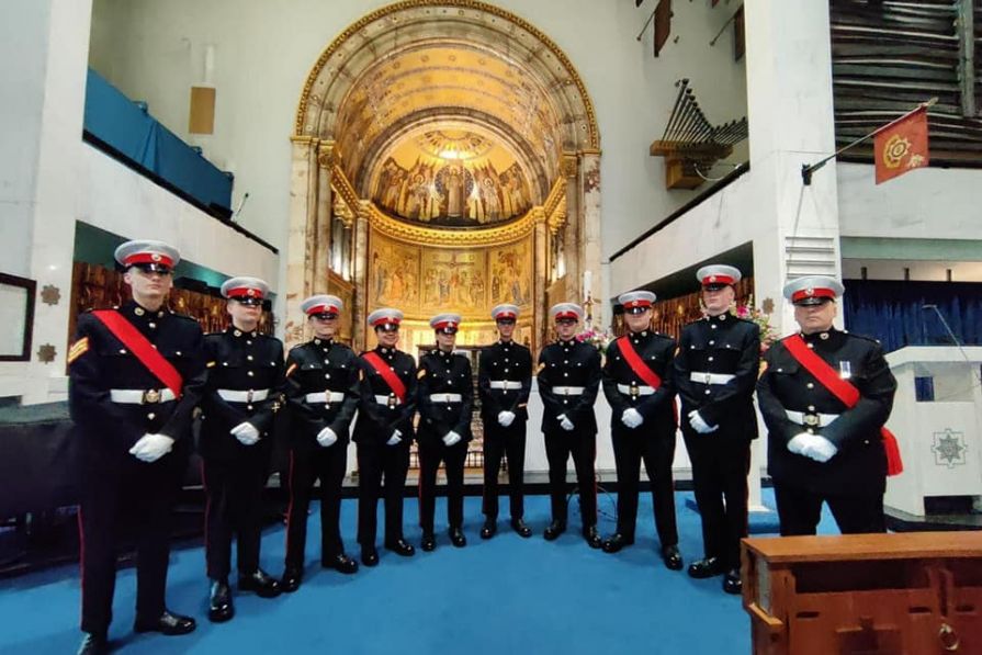 Royal Marine Cadet - HM King Charles III Coronatio
