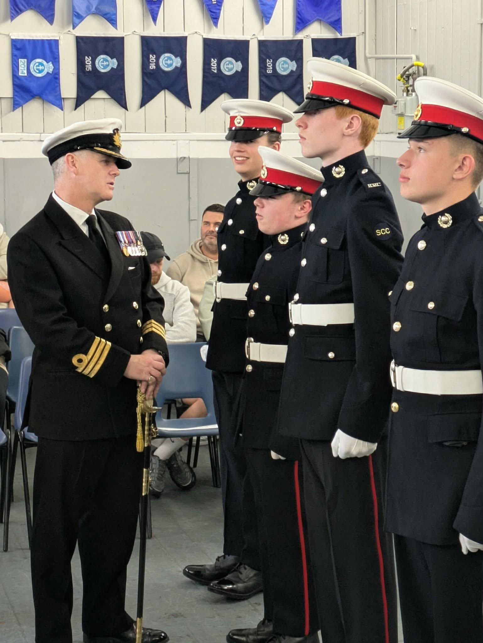 Gary Farmer marines inspection